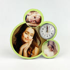 Wooden 137g Sublimation Alarm Clock For Table
