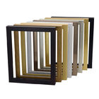 White 10x10 Thin Wood Picture Frames For Home Decoration