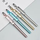 0.7mm Writing width Touch Metal Ball Pen With Stylus Gold Pink Silver