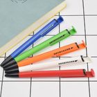 Customized Logo Plastic Ballpoint Pen With Phone Support
